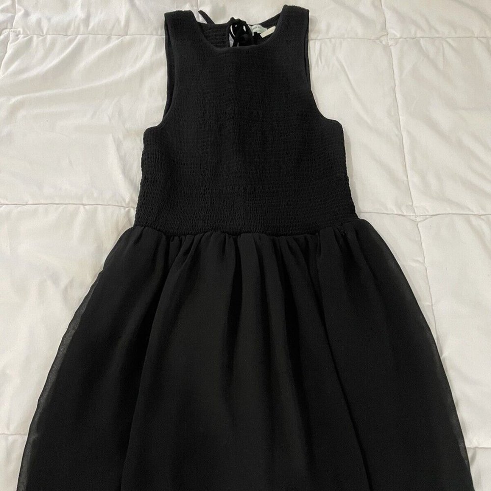Kimchi Blue Chiffon Dress LBD size Small